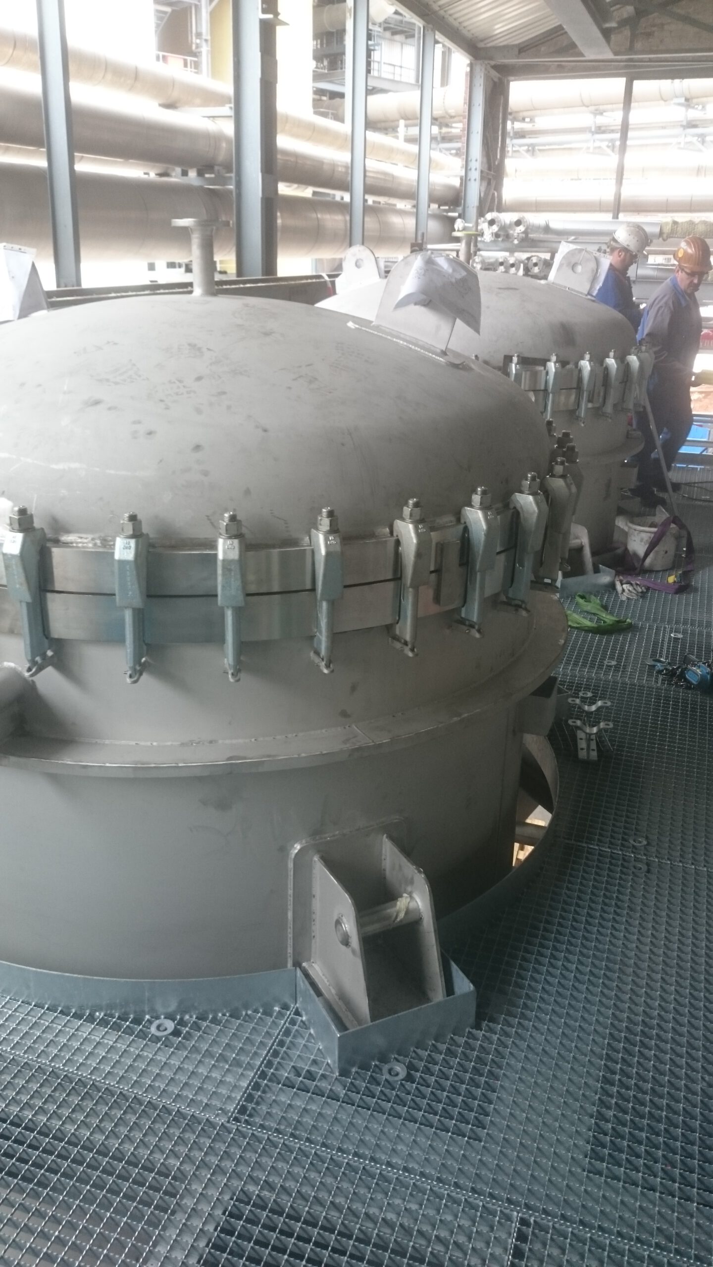 Vertical Pressure Leaf Filter (Germany)