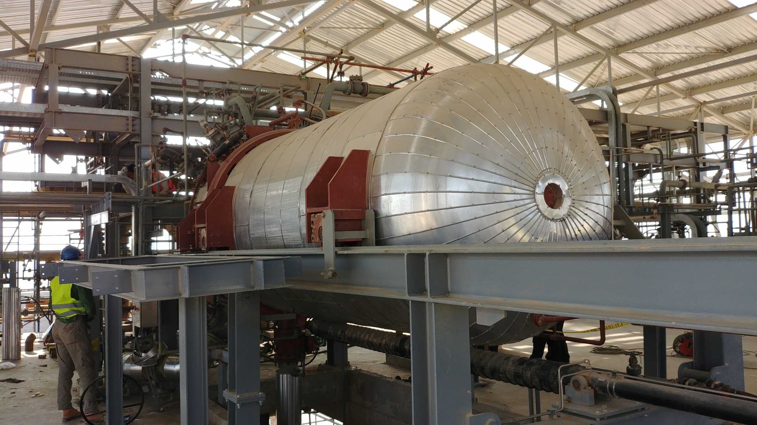 Sulphur Pressure Leaf Filter (Egypt)