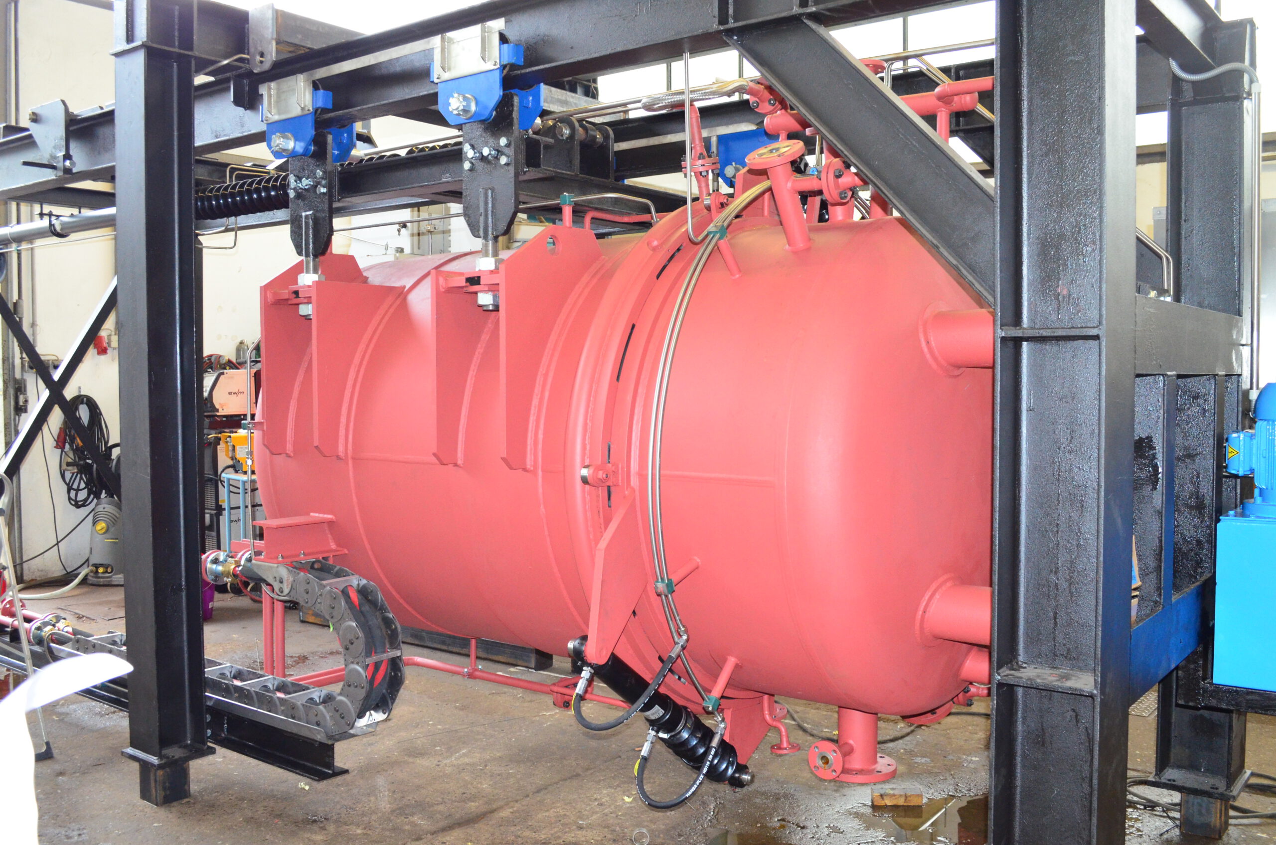 Liquid Sulphur Pressure Leaf Filter (Zimbabwe)